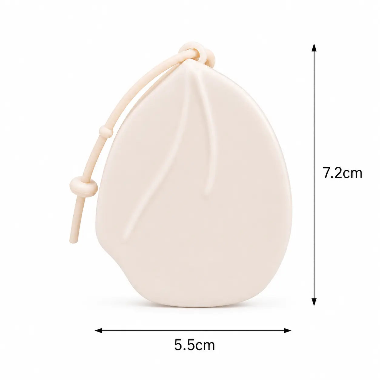 Cute Peach Shape Portable Soap Sheet Holder - Double Layer Travel Soap Paper Storage Case Soap