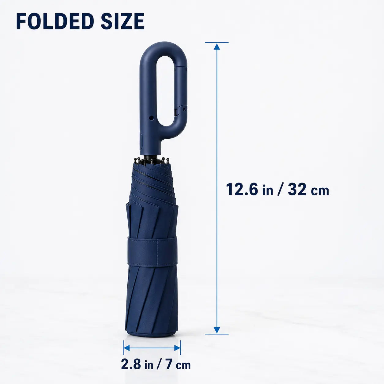 Automatic Folding Umbrella, 1 Count Windproof Waterproof Travel Umbrella, Portable Compact Auto Open Close Rain Umbrella for Men & Women, Reinforced Wind Resistant Umbrella for Travel Outdoor Daily Use